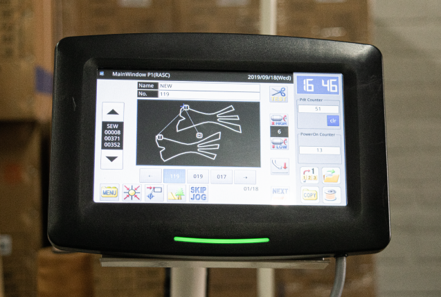 Panel touch máquina JM 3020